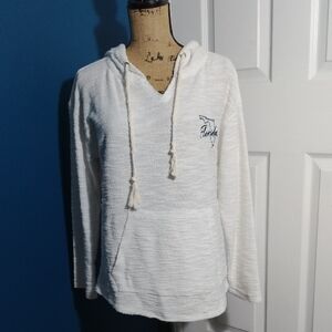 Shack Florida Map Stitched  Emblem Hooded Cotton Sweatshirt/ Beach Wear